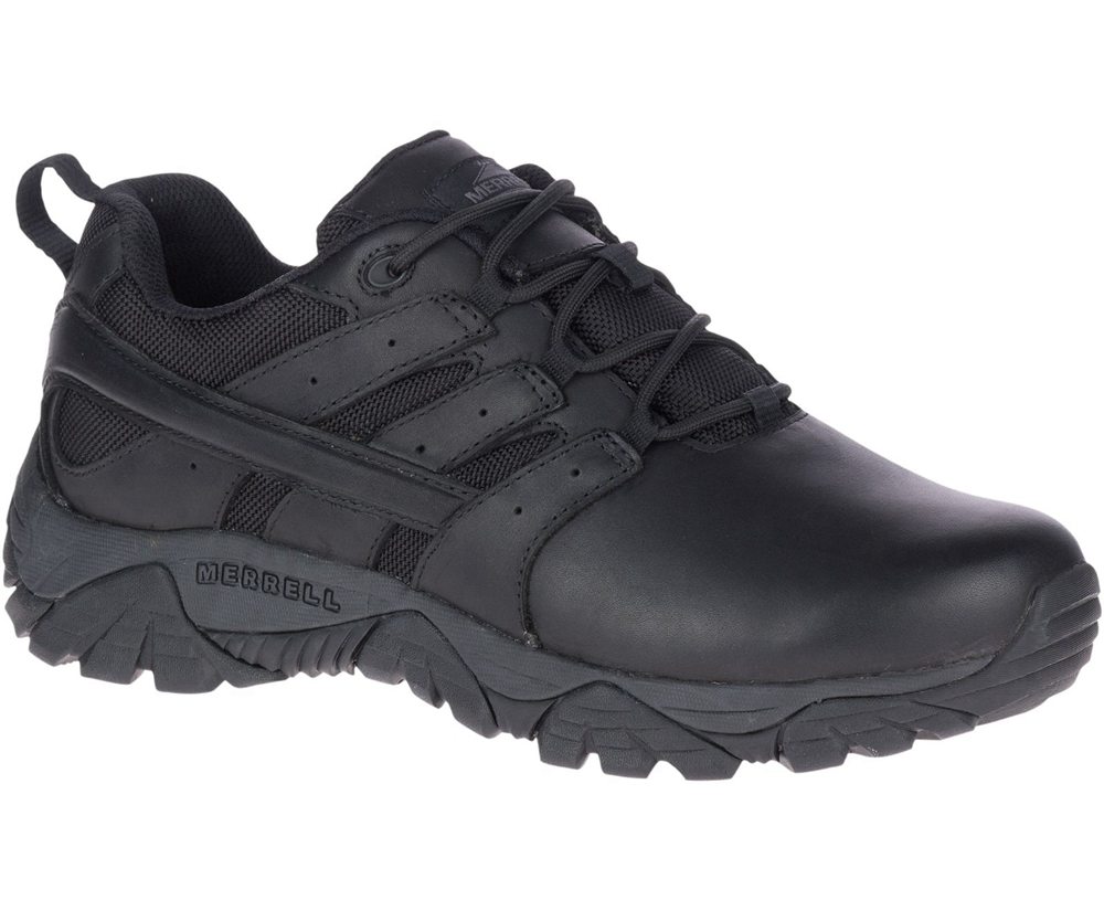 Buty Sportowe Merrell Męskie Czarne - Moab 2 Tactical Response - 314972-TGO